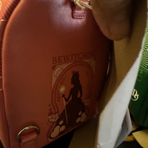 WICKED ELFABA AND GOOD GLINDI MINI BACKPACK CONVERTIBLE NWT​ - Picture 6 of 11